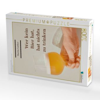Produktbild: CALVENDO Puzzle Wer kein Bier hat, hat nichts zu trinken. | 1000 Teile Lege-Gr&ouml;&szlig;e 64x48cm Foto-Puzzle f&uuml;r gl&uuml;ckliche Stunden