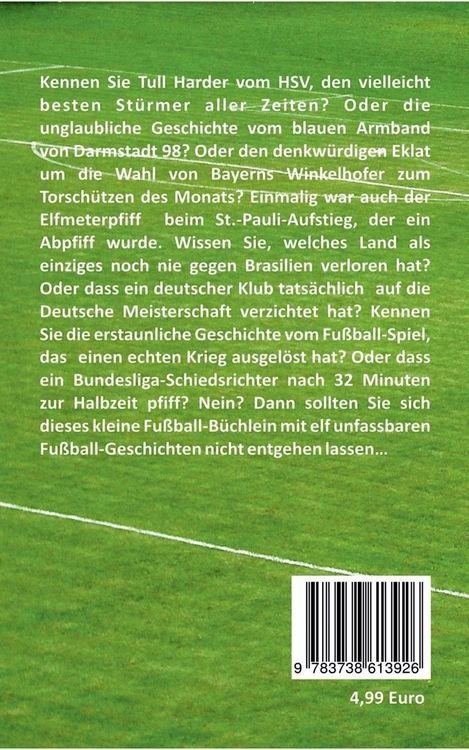 Produktbild: Elf unfassbare Fu&szlig;ball-Geschichten