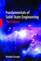 Produktbild: Fundamentals of Solid State Engineering