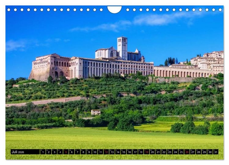 Produktbild: Kirchen in Italien (Wandkalender 2026 DIN A4 quer), CALVENDO Monatskalender