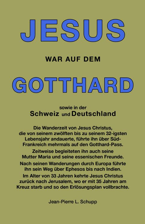 Produktbild: Jesus War Auf dem Gotthard