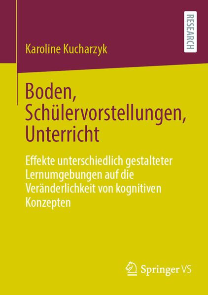 Produktbild: Boden, Sch&uuml;lervorstellungen, Unterricht
