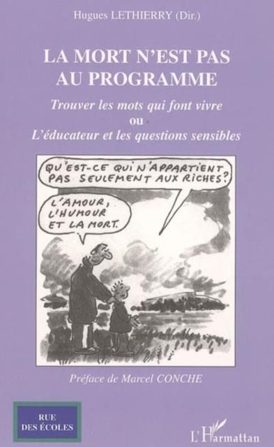 Produktbild: La mort n'est pas au programme