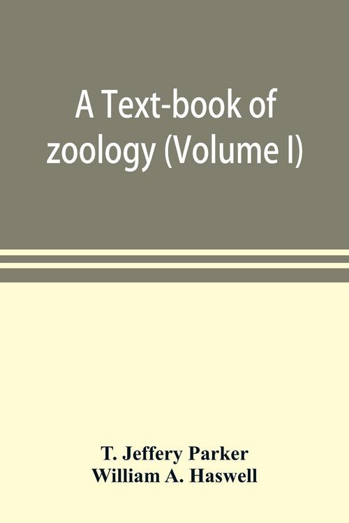 Produktbild: A text-book of zoology (Volume I)