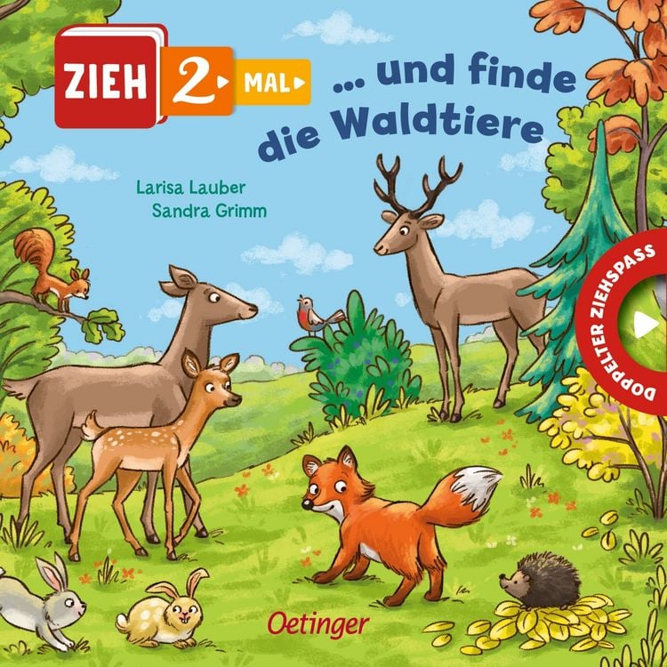 Produktbild: Zieh 2-mal ... und finde die Waldtiere