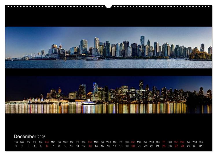 Produktbild: Western Canada (High Quality Premium Wall Calendar 2026 DIN A2 landscape),CALVENDO 12 Month Wall Calendar