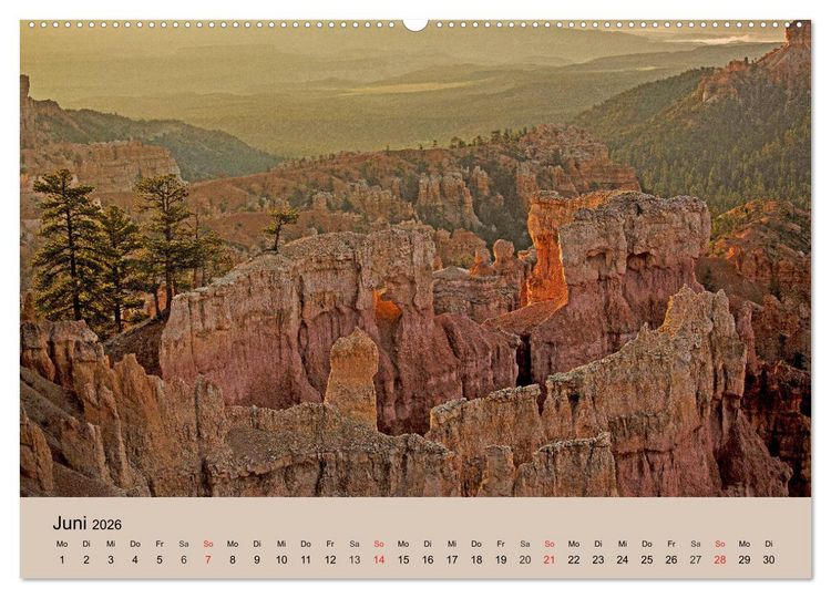 Produktbild: Faszination USA - traumhafter S&uuml;dwesten (hochwertiger Premium Wandkalender 2026 DIN A2 quer), Kunstdruck in Hochglanz