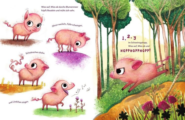 Produktbild: Rosalein Schmetterschwein will fliegen