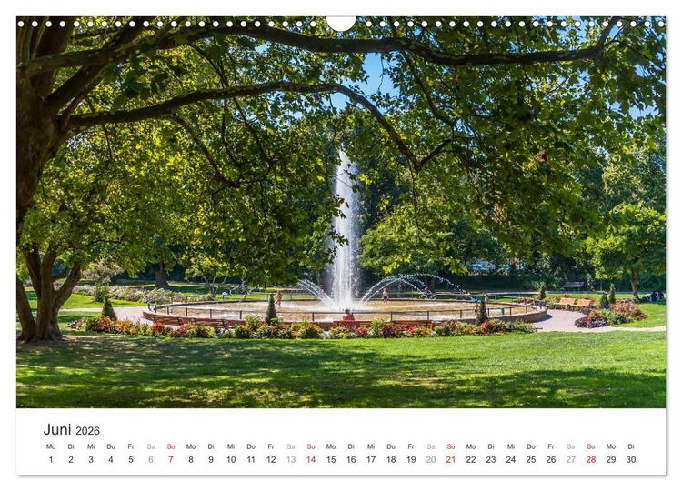Produktbild: Pforzheims sch&ouml;ne Stellen (Wandkalender 2026 DIN A3 quer), CALVENDO Monatskalender