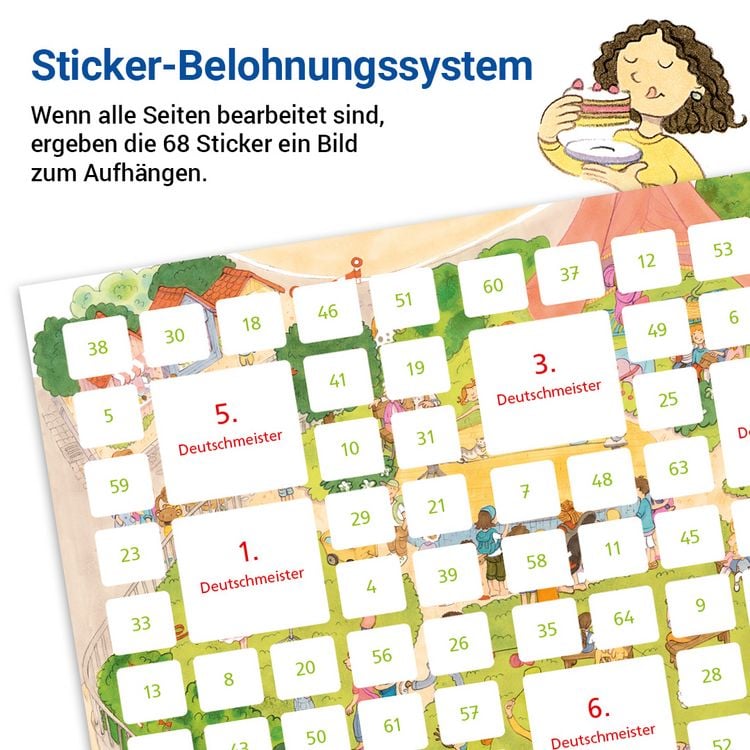 Produktbild: Das &Uuml;bungsheft Deutsch 4