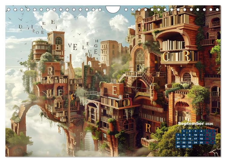 Produktbild: Das versteckte Universum (Wandkalender 2026 DIN A4 quer), CALVENDO Monatskalender
