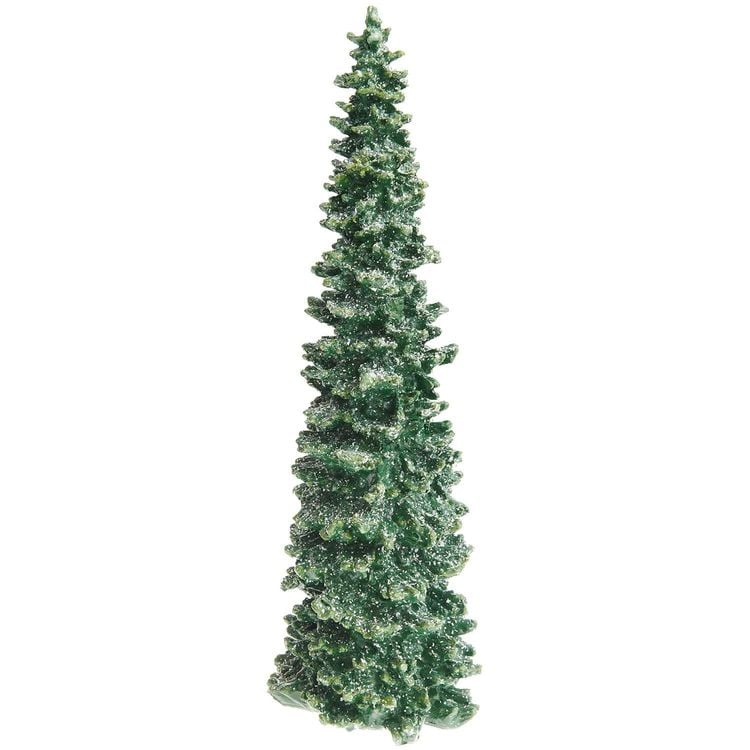 Produktbild: Tannenbaum Polyresin grün 35x11x11cm