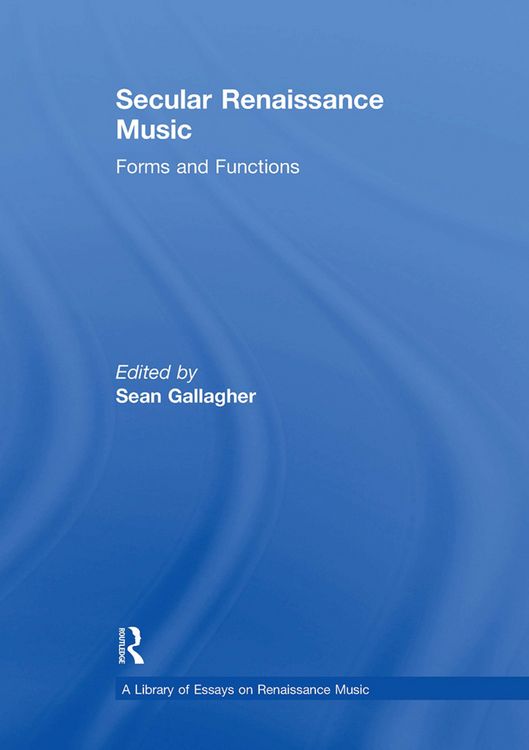 Produktbild: Secular Renaissance Music