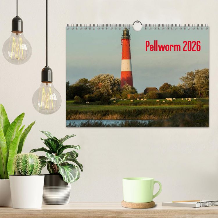 Produktbild: Pellworm 2026 (Wandkalender 2026 DIN A4 quer), CALVENDO Monatskalender