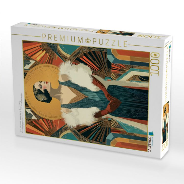 Produktbild: CALVENDO Puzzle Ein visuelles Gedicht, das den Geist der Epoche einf&auml;ngt | 1000 Teile Lege-Gr&ouml;&szlig;e 64x48cm Foto-Puzzle f&uuml;r gl&uuml;ckliche Stunden