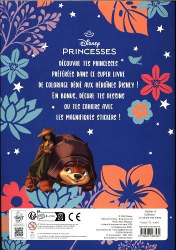 Produktbild: Je colorie mes amies : princesses rebelles : stickers