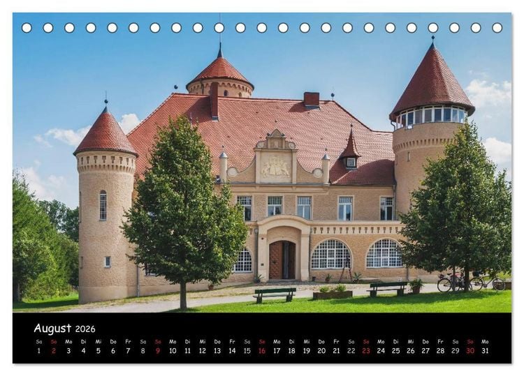 Produktbild: Insel Usedom (Tischkalender 2026 DIN A5 quer), CALVENDO Monatskalender