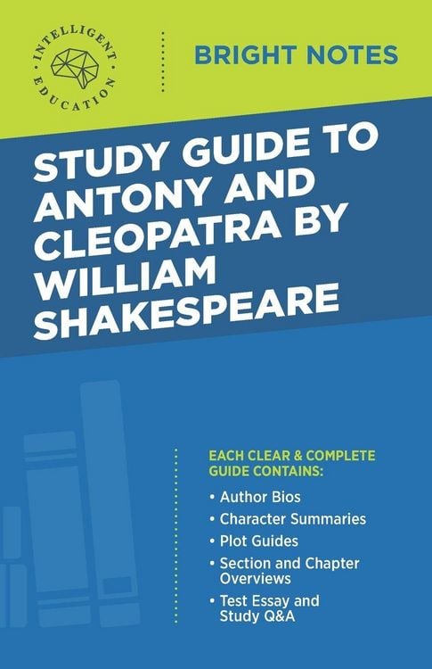 Produktbild: Study Guide to Antony and Cleopatra by William Shakespeare