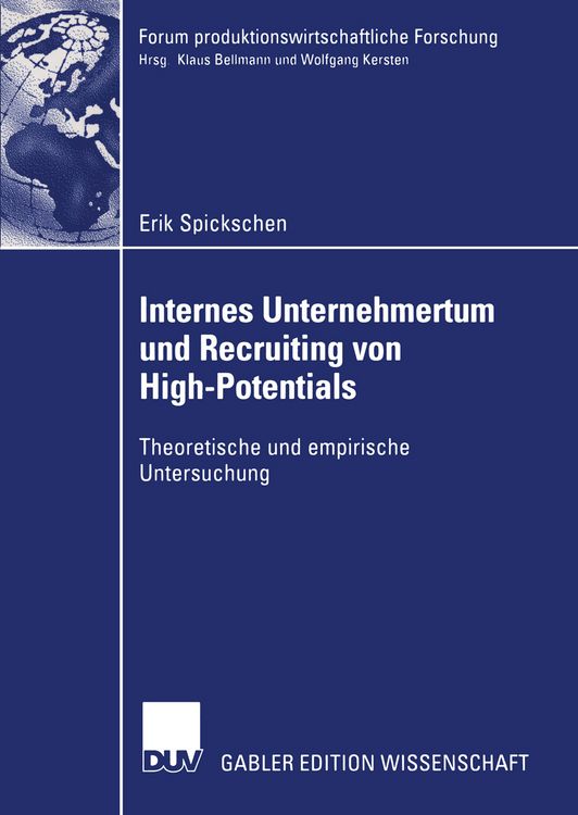 Produktbild: Internes Unternehmertum und Recruiting von High-Potentials