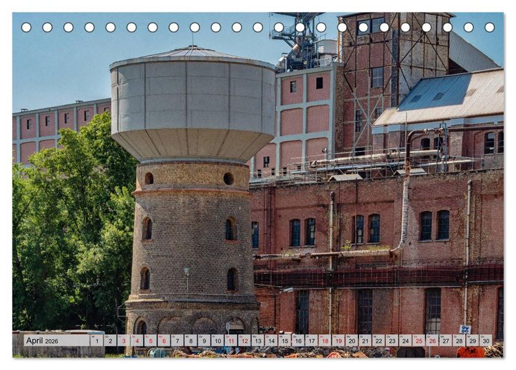 Produktbild: Mannheim - Stadt der Wassert&uuml;rme (Tischkalender 2026 DIN A5 quer), CALVENDO Monatskalender