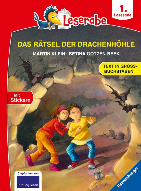 Bild vom Artikel Leserabe 1. Lesestufe - Das Rätsel der Drachenhöhle vom Autor Martin Klein