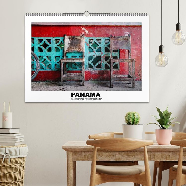 Produktbild: Panama - Faszinierende Kulturlandschaften (Wandkalender 2026 DIN A2 quer), CALVENDO Monatskalender