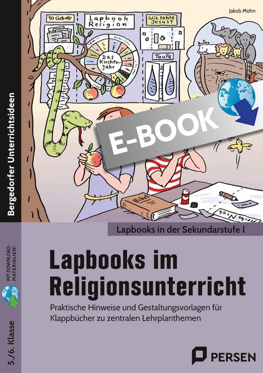 Produktbild: Lapbooks im Religionsunterricht - 5./6. Klasse