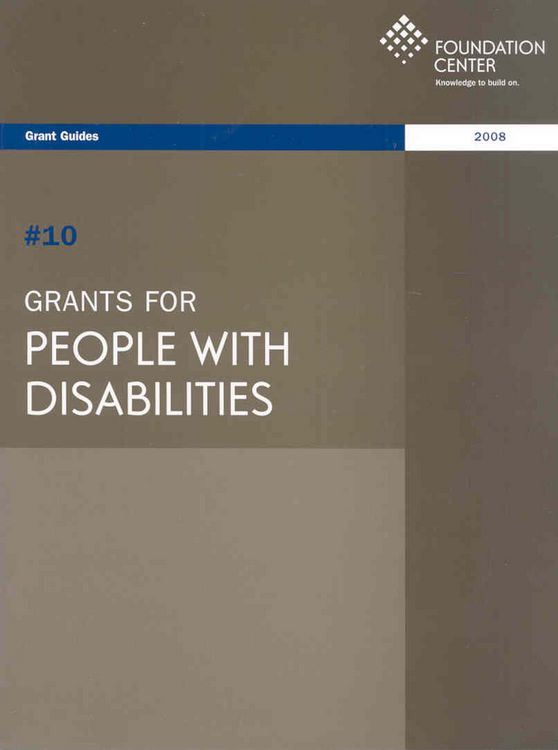Produktbild: Grants for People With Disabilities 2008