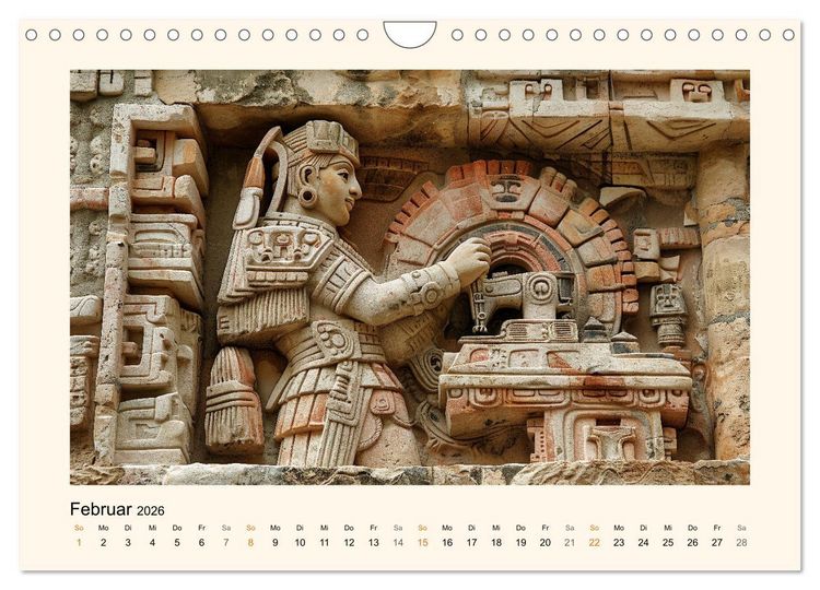 Produktbild: Die Maya und ihre Geheimnisse (Wandkalender 2026 DIN A4 quer), CALVENDO Monatskalender