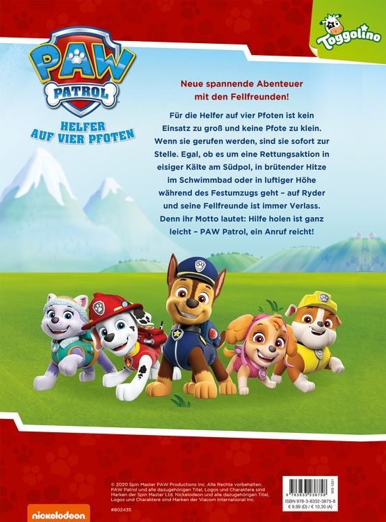 Produktbild: PAW Patrol: Neue Abenteuer mit den Fellfreunden