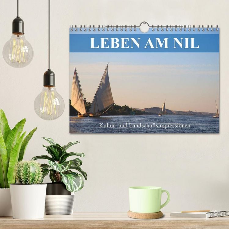 Produktbild: Leben am Nil - Kultur- und Landschaftsimpressionen (Wandkalender 2026 DIN A4 quer), CALVENDO Monatskalender