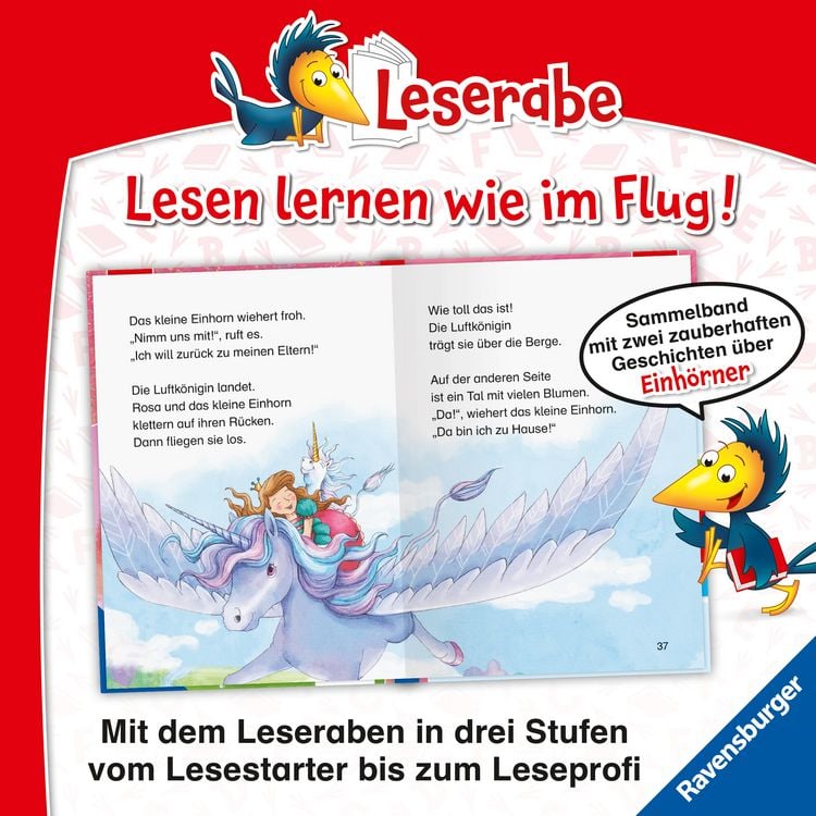 Produktbild: Leserabe Sonderausgaben - Zauberhafte Einhorngeschichten
