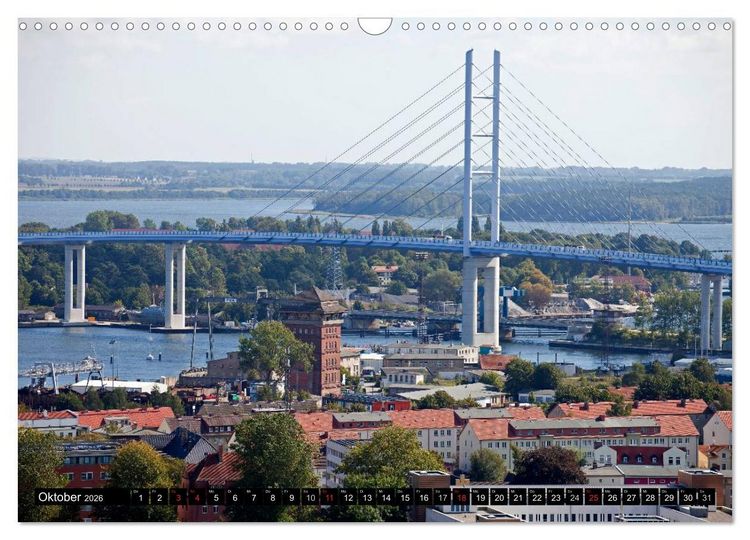 Produktbild: Hansestadt Stralsund (Wandkalender 2026 DIN A3 quer), CALVENDO Monatskalender