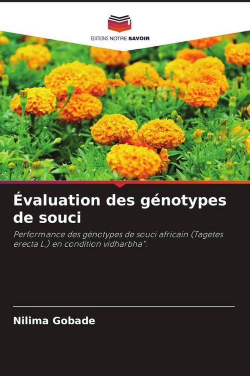 Produktbild: &Eacute;valuation des g&eacute;notypes de souci