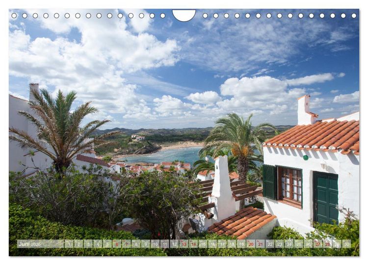 Produktbild: Menorca - Perle im MIttelmeer (Wandkalender 2026 DIN A4 quer), CALVENDO Monatskalender