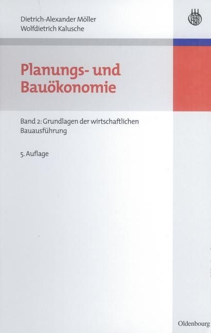 Produktbild: Planungs- und Bau&ouml;konomie