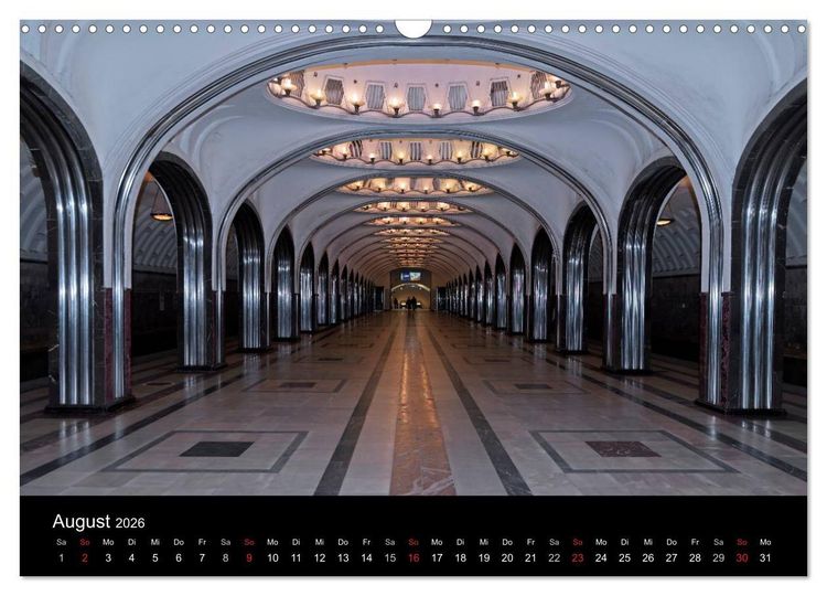 Produktbild: Moskau (Wandkalender 2026 DIN A3 quer), CALVENDO Monatskalender