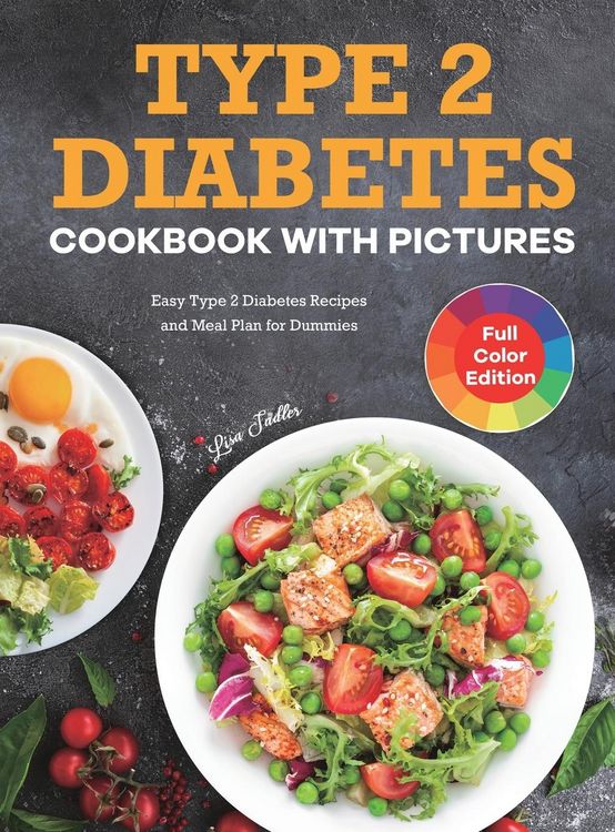 Produktbild: Type 2 Diabetes Cookbook with Pictures
