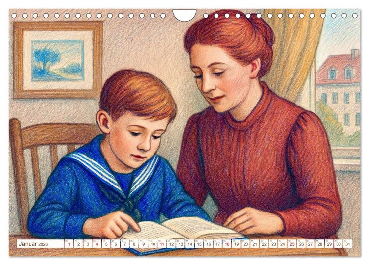 Produktbild: Erich K&auml;stner (Wandkalender 2026 DIN A4 quer), CALVENDO Monatskalender