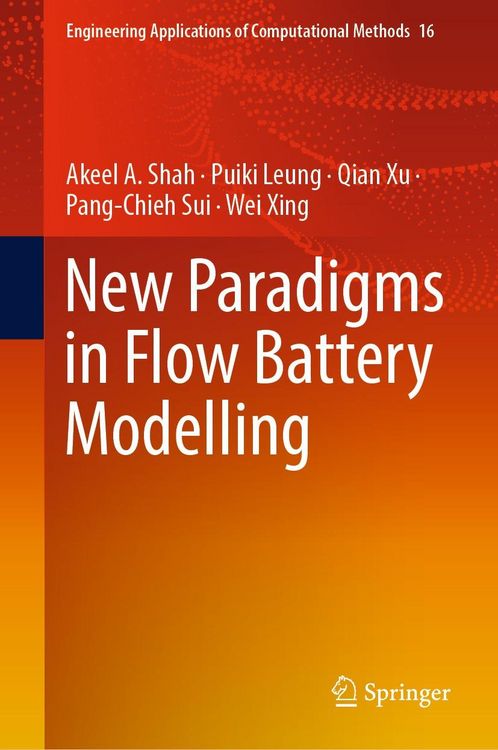 Produktbild: New Paradigms in Flow Battery Modelling