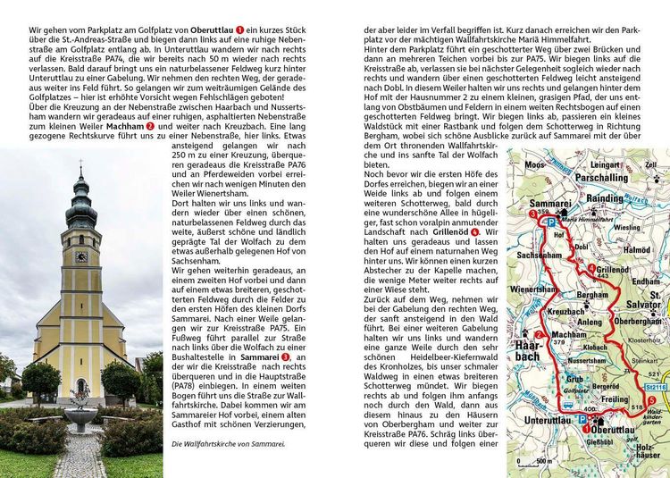 Produktbild: ROTHER Wanderf&uuml;hrer Niederbayerisches B&auml;derdreieck. 50 Touren im Bayerischen Thermenland