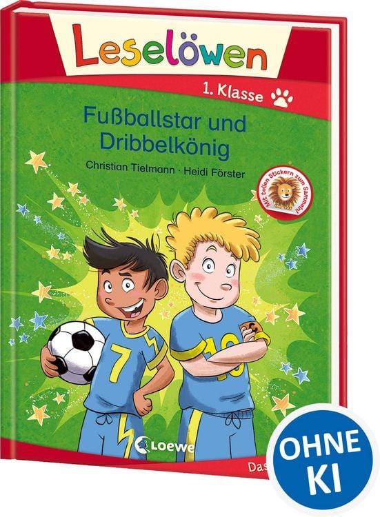 Produktbild: Lesel&ouml;wen 1. Klasse - Fu&szlig;ballstar und Dribbelk&ouml;nig