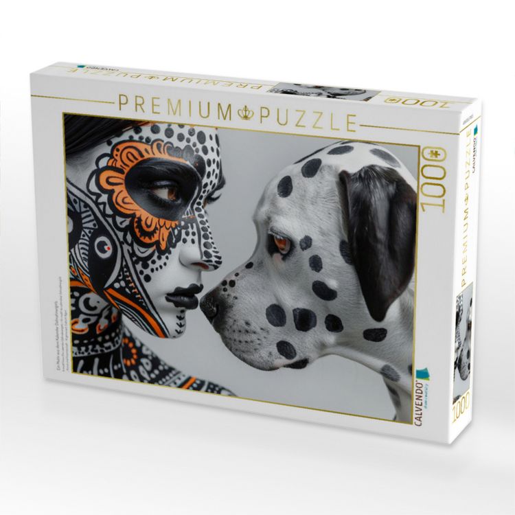 Produktbild: CALVENDO Puzzle Ein Motiv aus dem Kalender Dalmatinergirls | 1000 Teile Lege-Gr&ouml;&szlig;e 64x48cm Foto-Puzzle f&uuml;r gl&uuml;ckliche Stunden