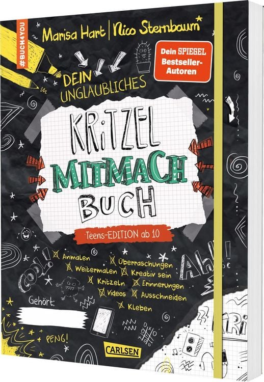 Bild vom Artikel #buch4you: Dein unglaubliches Kritzel-Mitmach-Buch vom Autor Marisa Hart