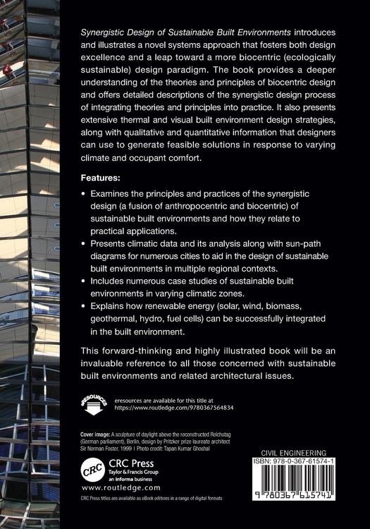 Produktbild: Synergistic Design of Sustainable Built Environments