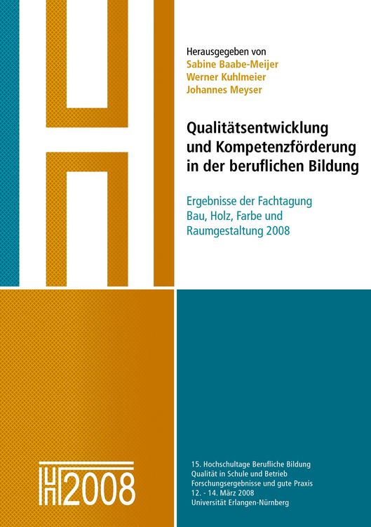 Produktbild: Qualit&auml;tsentwicklung und Kompetenzf&ouml;rderung in der beruflichen Bildung