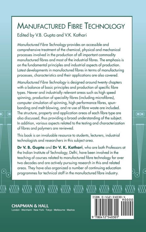 Produktbild: Manufactured Fibre Technology