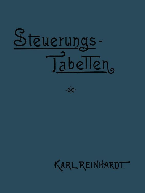 Produktbild: Steuerungstabellen f&uuml;r Dampfmaschinen
