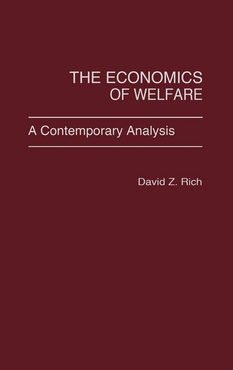 Produktbild: The Economics of Welfare