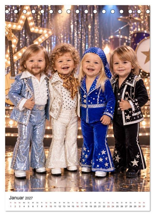 Produktbild: Baby Beats (Tischkalender 2027 DIN A5 hoch), CALVENDO Monatskalender
